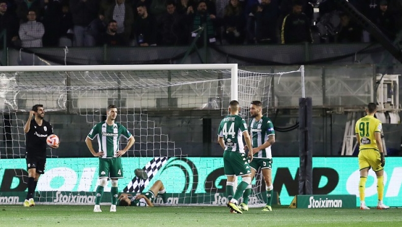 Παναθηναϊκός: Οι αριθμοί που επιβεβαιώνουν την χειρότερη φετινή εμφάνιση του «τριφυλλιού»