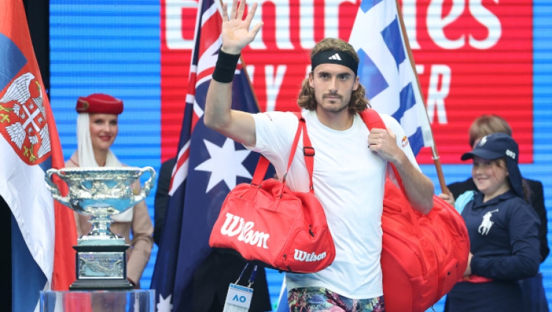 Australian Open: Η είσοδος των Τσιτσιπά και Τζόκοβιτς και η αποθέωση του κοινού