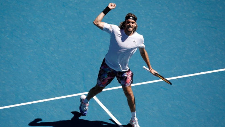 Τσιτσιπάς - Γκρίκσπουρ 3-0: Ακάθεκτος Στέφανος, με Σίνερ στους «16» χωρίς να έχει χάσει σετ!