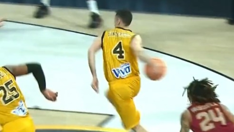 BCL: Στο TOP 5 η μαγική προσποίηση του Ξανθόπουλου (vid)