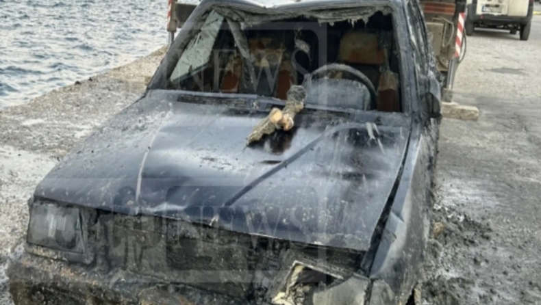 Αυτοκίνητο με ανθρώπινα οστά ανασύρθηκε από το λιμάνι της Κέρκυρας (vid)