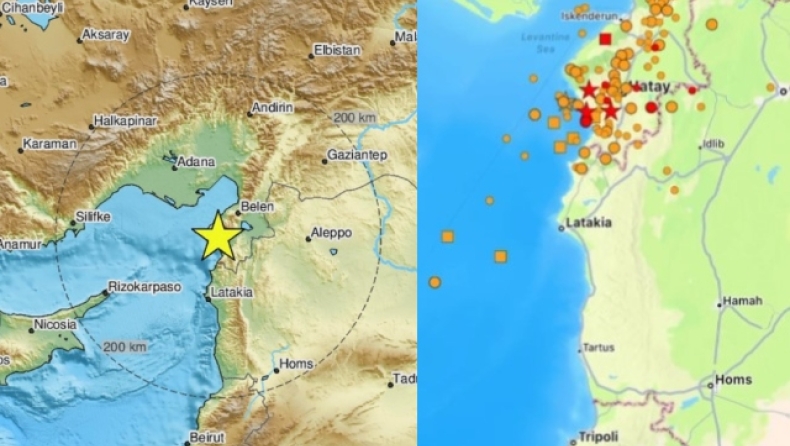 Νέος ισχυρός σεισμός 6,3 Ρίχτερ στην Τουρκία: Στην Αντιόχεια το επίκεντρο (vid)