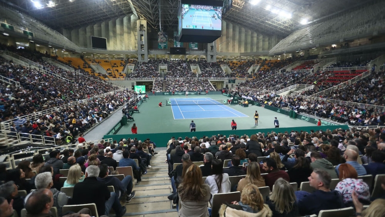 Davis Cup: Χτύπησε το 112 σε 10.000 κινητά στο ΟΑΚΑ! (vid)