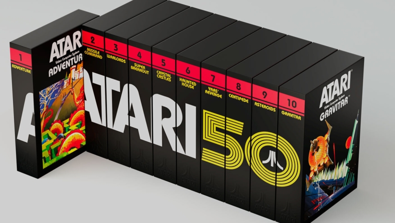 Επετειακή συλλογή cartridges με 10 games του Atari 2600 βγαίνει στην αγορά έναντι 1000 δολαρίων! (vid)