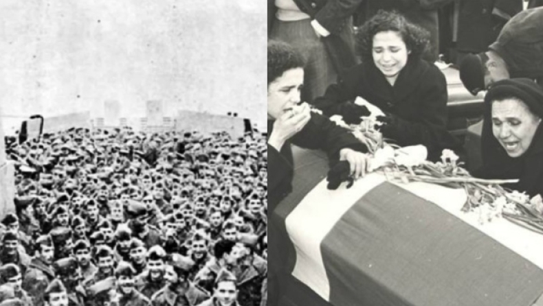 Κραυγές θρήνου και αγκαλιές χαράς στο λιμάνι του Πειραιά: Οι επιζώντες στρατιώτες από το πόλεμο της Κορέας επέστρεψαν με 186 φέρετρα