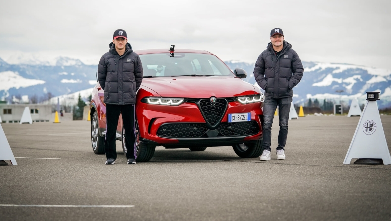 Alfa Romeo Tonale PHEV: Μπότας και Ζου δοκιμάζουν το υβριδικό SUV