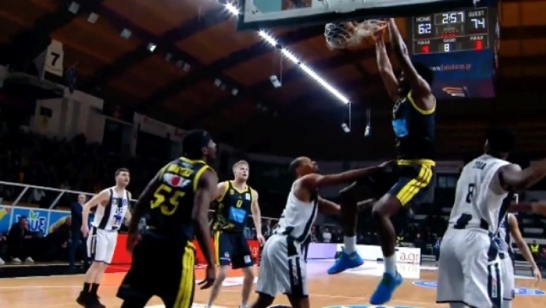 Basket League: Ιπτάμενος Γκούντγουιν στην κορυφή του TOP 10 (vid)