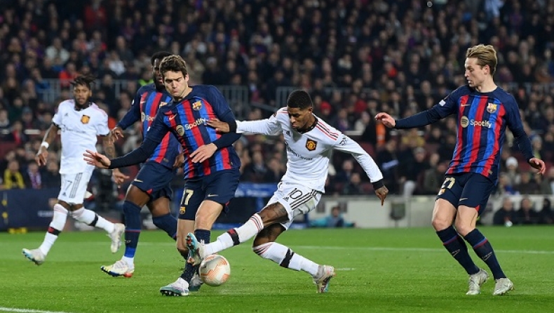 Μπαρτσελόνα – Μάντσεστερ Γιουνάιτεντ 2-2: Ματσάρα και προβάδισμα των Κόκκινων Διαβόλων (vid)