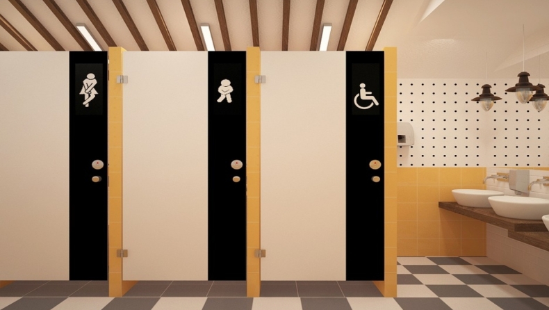 Οι λόγοι που οι πόρτες στις δημόσιες τουαλέτες δεν ακουμπάνε στο έδαφος