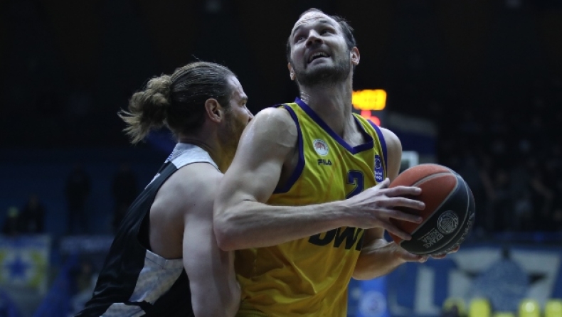 Περιστέρι - Απόλλων Πάτρας 75-69: Τρόμαξε, αλλα νίκησε με... πύργο Μπίλαν (vid)