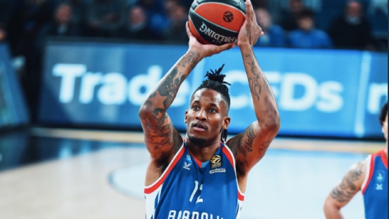 EuroLeague: MVP της 22ης αγωνιστικής ο Κλάιμπερν