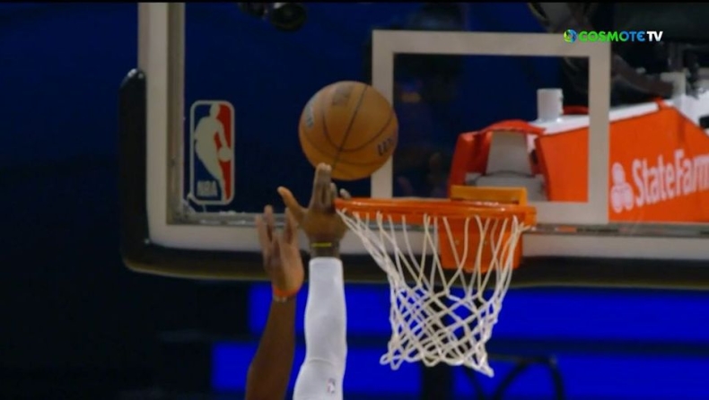 ΛεΜπρόν: Τραυματίστηκε στο δάχτυλο και αποχώρησε (vid)