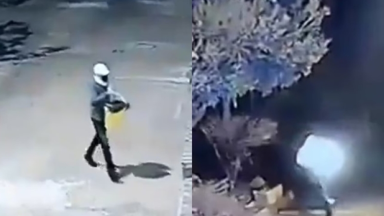  Η σοκαριστική στιγμή που άντρας αυτοπυρπολήθηκε προσπαθώντας να κάψει κλινική στη Κολομβία (vid)