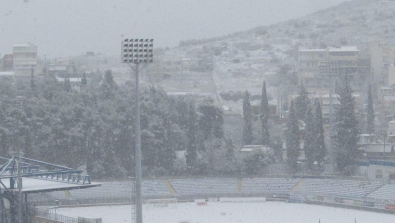 Novibet Κύπελλο Ελλάδος: Στον... αέρα το Λαμία-ΠΑΟΚ λόγω χιονιά