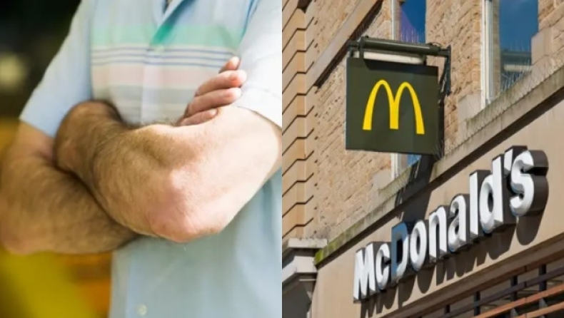 Πατέρας έγινε έξαλλος αφού χρειάστηκε να περιμένει οκτώ λεπτά για να πάρει το φαγητό του από τα McDonald's