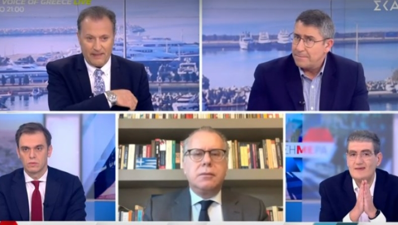 Τσαντίστηκε ο Οικονόμου με το «είστε ένα και το αυτό με τον Μητσοτάκη»: «Να τα κόψετε αυτά τα κρύα αστεία» (vid)