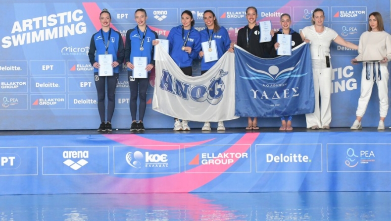 Συγχρονισμένη κολύμβηση: Πλατανιώτη και Μαλκογεώργου πρωταθλήτριες Ελλάδος