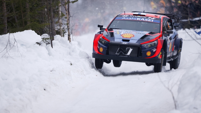 WRC, Ράλλυ Σουηδίας: Ταχύτεροι Λάπι και Hyundai κατά το πρώτο πέρασμα του shakedown (vid)