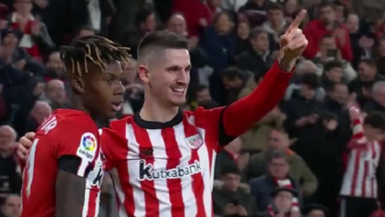 Αθλέτικ Μπιλμπάο - Κάντιθ 4-1: Χατ τρικ από τον Σανθέτ και... φλερτ με Ευρώπη