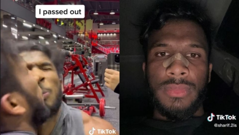 «Γυμναστηριακός» έσπασε την μύτη του καθώς πόζαρε μπροστά από καθρέφτη (vid)