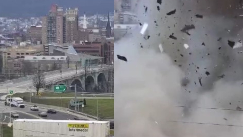 Συγκλονιστικό βίντεο καταγράφει τη στιγμή της φονικής έκρηξης σε εργοστάσιο σοκολάτας στις ΗΠΑ (vid)