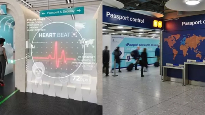 Aεροπορική εταιρεία προβλέπει ότι οι σαρώσεις καρδιακών παλμών θα αντικαταστήσουν τα διαβατήρια στα μελλοντικά ταξίδια