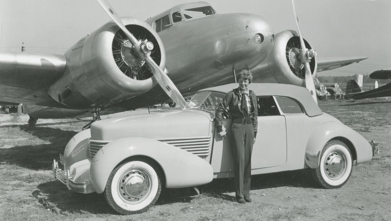 Αμέλια Έρχαρτ: Η ιστορία του αγνώστου αυτοκινήτου της θρυλικής αεροπόρου