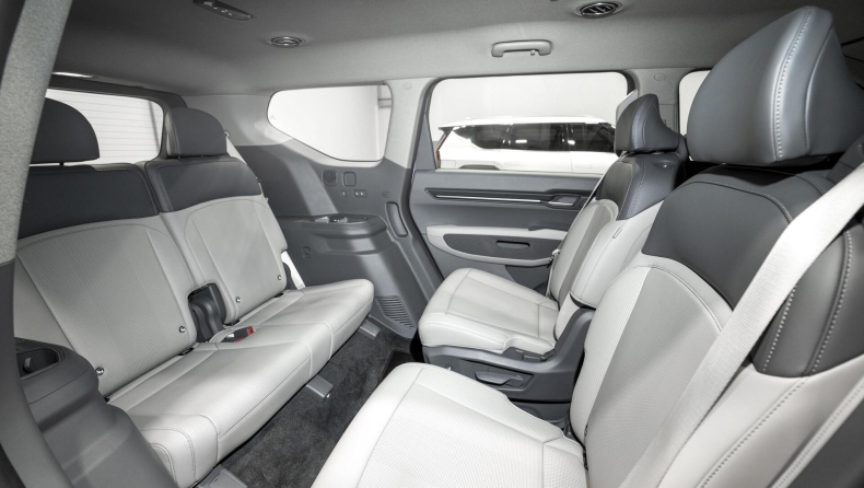 Kia EV9: Περιστεφόμενα πίσω καθίσματα στο μεγάλο ηλεκτρικό SUV
