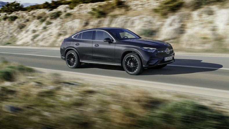Mercedes-Benz GLC Coupe: Με υβριδική τεχνολογία και σπορ συμπεριφορά 