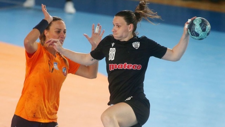 Ο ΠΑΟΚ πέτυχε την πρώτη νίκη επί της Πυλαίας στους ημιτελικούς του πρωταθλήματος χάντμπολ στην Α1 γυναικών