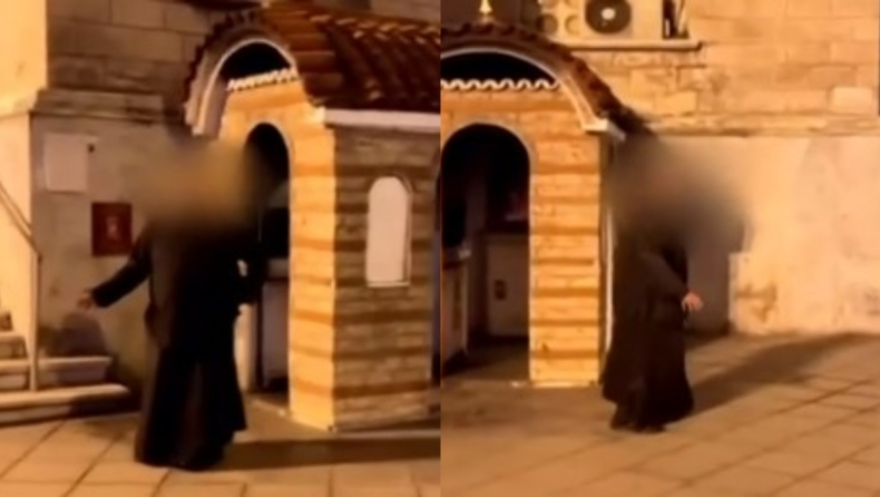 Ρασοφόρος έβριζε χυδαία έξω από εκκλησία: Τι απαντά η Ιερά Μητρόπολη Θεσσαλονίκης (vid)