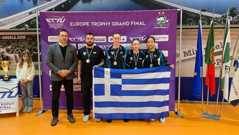 Οι Σάρισες Φλώρινας κατάκτησαν τη 2η θέση στο Europe Trophy γυναικών