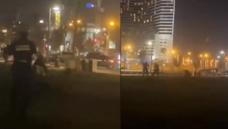 Η στιγμή της τρομοκρατικής επίθεσης στο Τελ Αβιβ με αυτοκίνητο και η «εξουδετέρωση» του δράστη (vid)