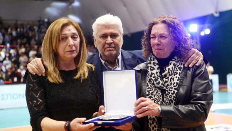 Η βράβευση των αδερφών του Βαγγέλη Κουτουλέα ξεχώρισε στο Final-4 της Καλαμάτας