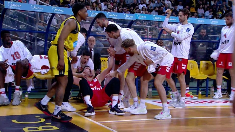 Ο Λαρεντζάκης σκοράρει για τρεις