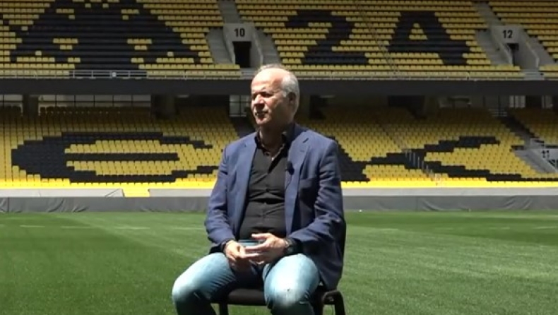 Ο Μητσικώστας στην εκπομπή της Γερμανού, από την «Opap Arena»: «Σατιρίζω και τον Μελισσανίδη και του αρέσει πολύ» (vid) 