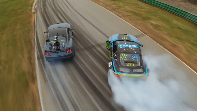 Η χαρά του ντρίφτερ: Η νέα Mustang μπορεί να στρίβει όπως η αγωνιστική (vid)