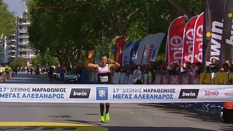 O Παπαδημητρίου τερματίζει στον μαραθώνιο «Μ. Αλέξανδρος»