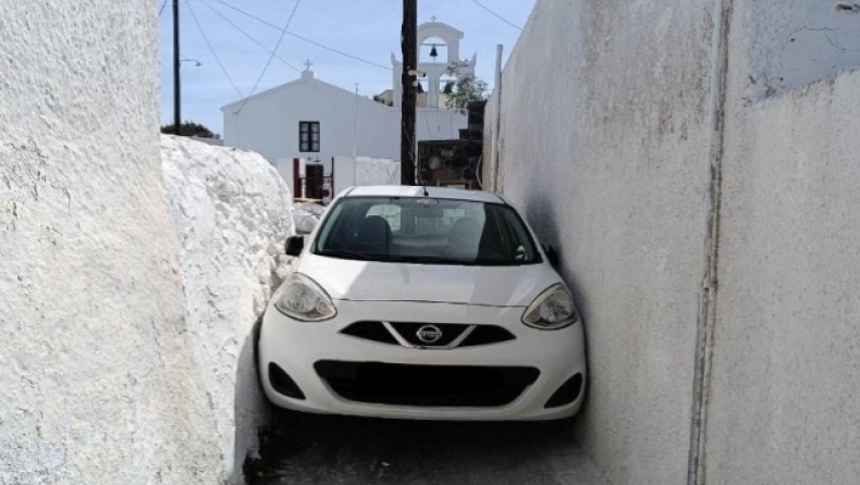 Απίθανη γκάφα οδηγού στη Μεσαριά: «Ας μείνει εκεί, σαν μνημείο» λένε οι χρήστες στα social media 