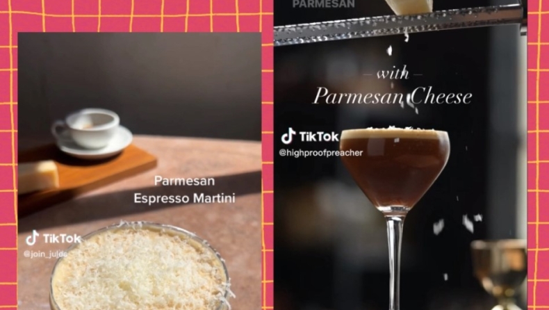 Στο TikTok, πίνουν espresso martini με παρμεζάνα. Το δοκίμαζες;