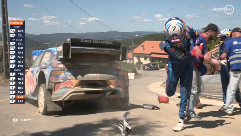 WRC: Έξαλλος ο Λουμπέ, πέταξε τα γάντια του (vid)