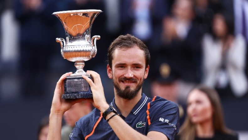 Ο Ντανίλ Μεντβέντεφ κατέκτησε τον τίτλο στο Masters της Ρώμης