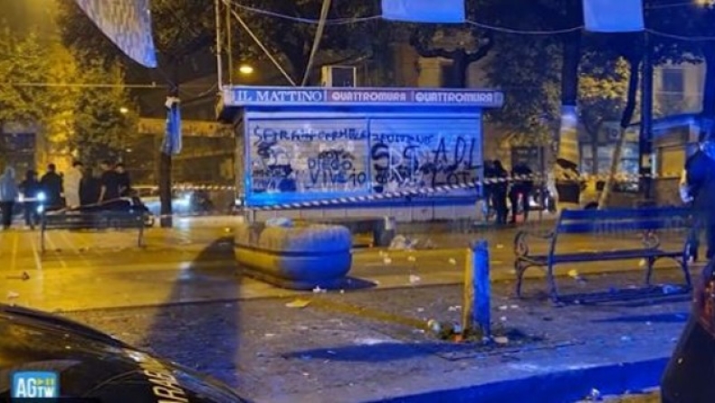 Ένας νεκρός από πυροβολισμούς κατά τους πανηγυρισμούς στη Νάπολη