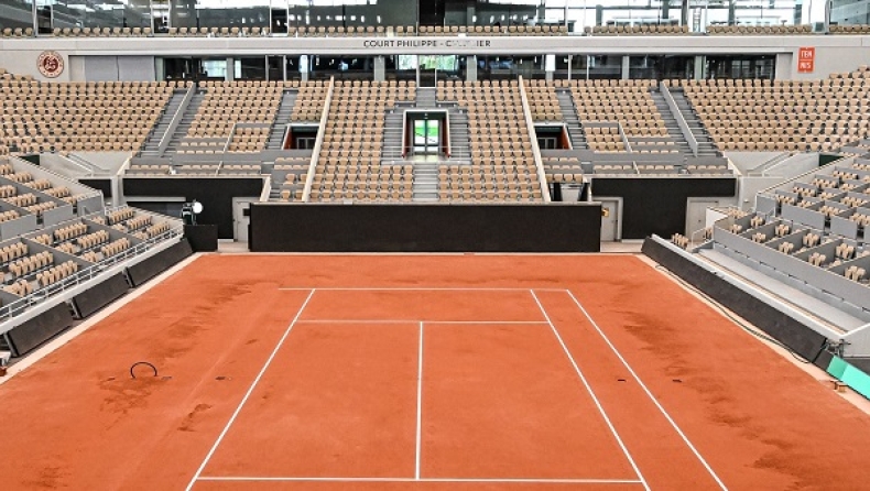 Το κεντρικό γήπεδο στο Roland Garros