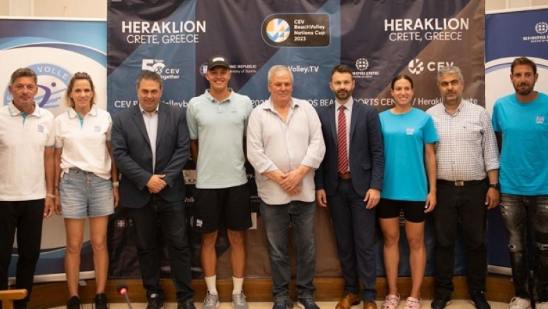 Συνέντευξη Τύπου για τουρνουά μπιτς βόλεϊ