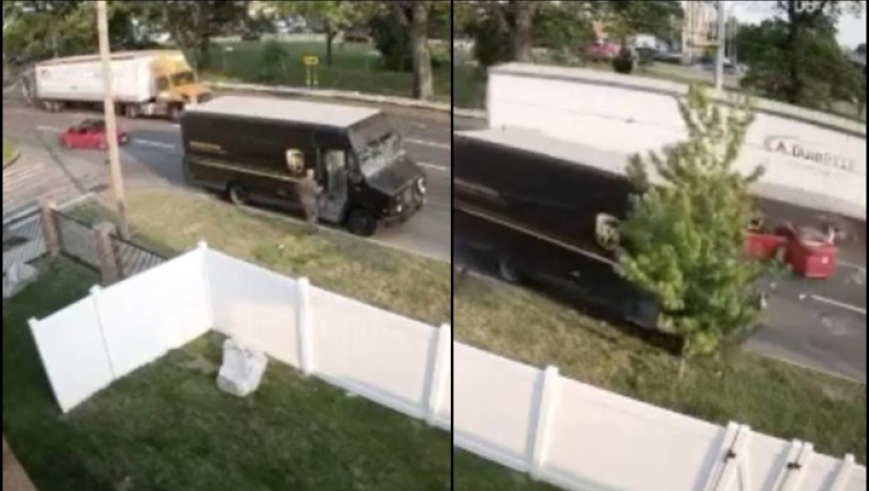 Σοκαριστικό βίντεο από τροχαίο στις ΗΠΑ: Η στιγμή που o έφηβος «καρφώθηκε» σε φορτηγό