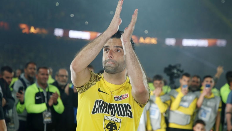 ΑΕΚ: Ο Τζαβέλλας, η μπάρα και ο... Βέγγος (vid) | Gazzetta