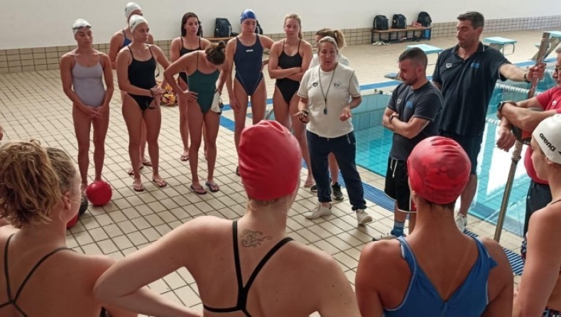 αλεξια καμμενου - εθνικη ομαδα πολο γυναικων 