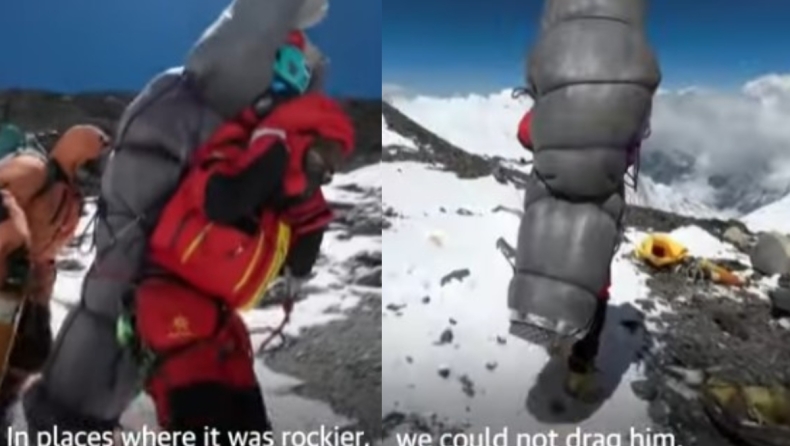 Απίστευτη διάσωση ορειβάτη στη «ζώνη θανάτου» του Έβερεστ (vid)