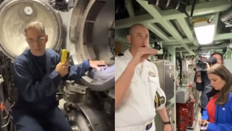 Συναρπαστικές εικόνες μέσα από το υπερσύγχρονο αμερικανικό πυρηνικό υποβρύχιο: «Το USS Indiana είναι το πιο θανατηφόρο σκάφος» 